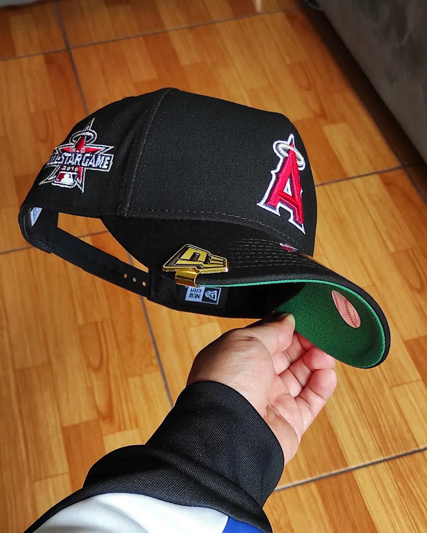 New Era Anaheim Angels All Star Game 2010 negra 9 FORTY A-FRAME