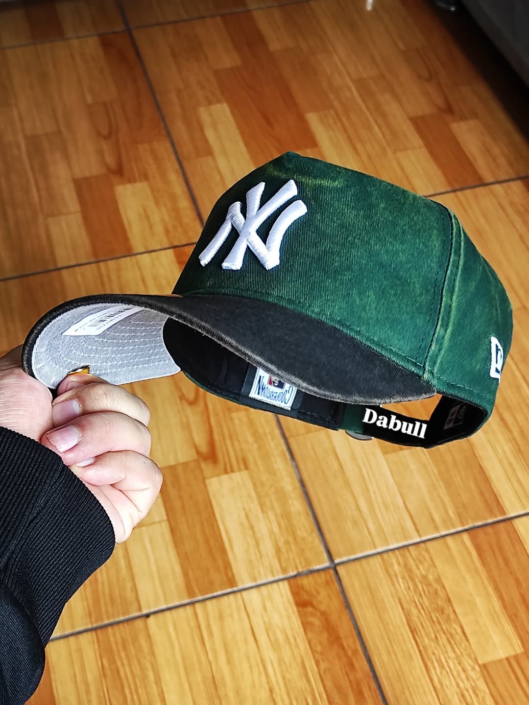 New era New York Yankees DENIM verde 9FORTY A-FRAME Snapback