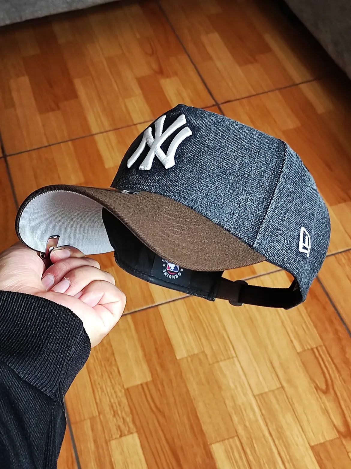 New Era New York Yankees Subway series denim Two Tone 9Forty A-frame Snapback