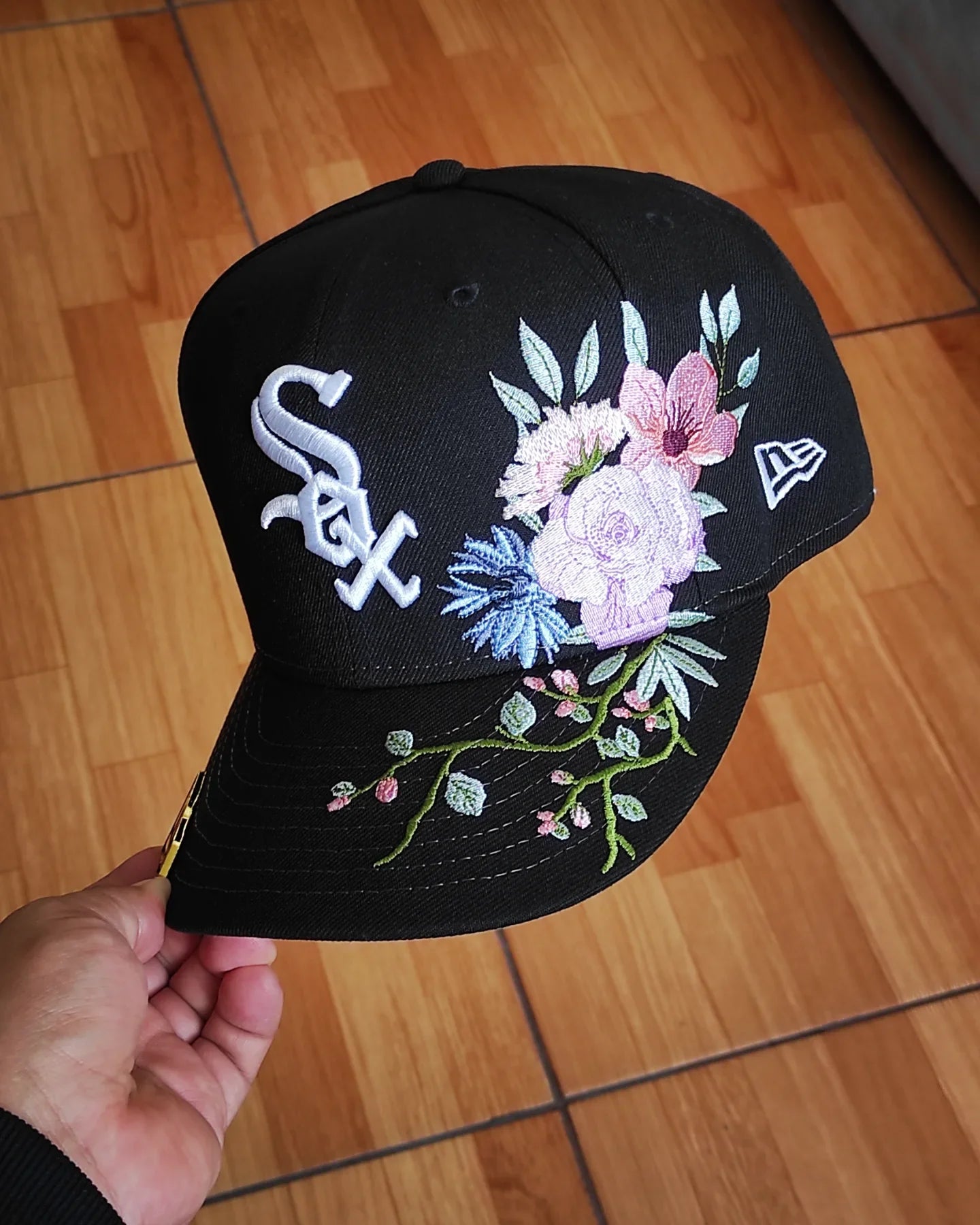 Gorra ajustada 59FIFTY Floral MLB Chicago White Sox de New Era