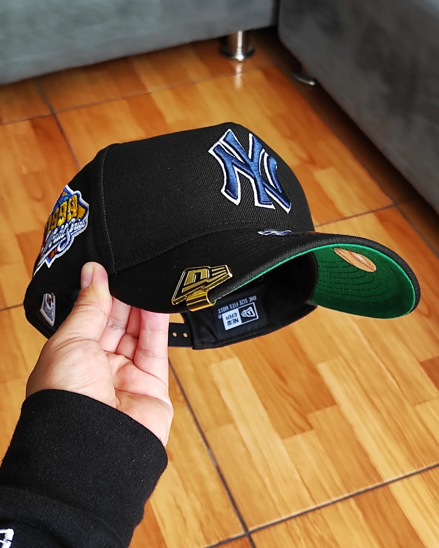 Gorra snapback New Era A-FRAME New York Yankees 1999 World Series con parche