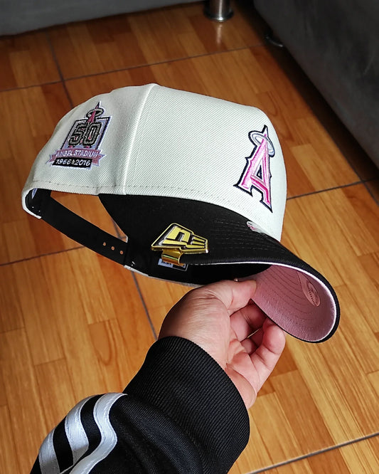 New Era Anaheim Angels 50 aniversario Chrome black 9FORTY A-FRAME