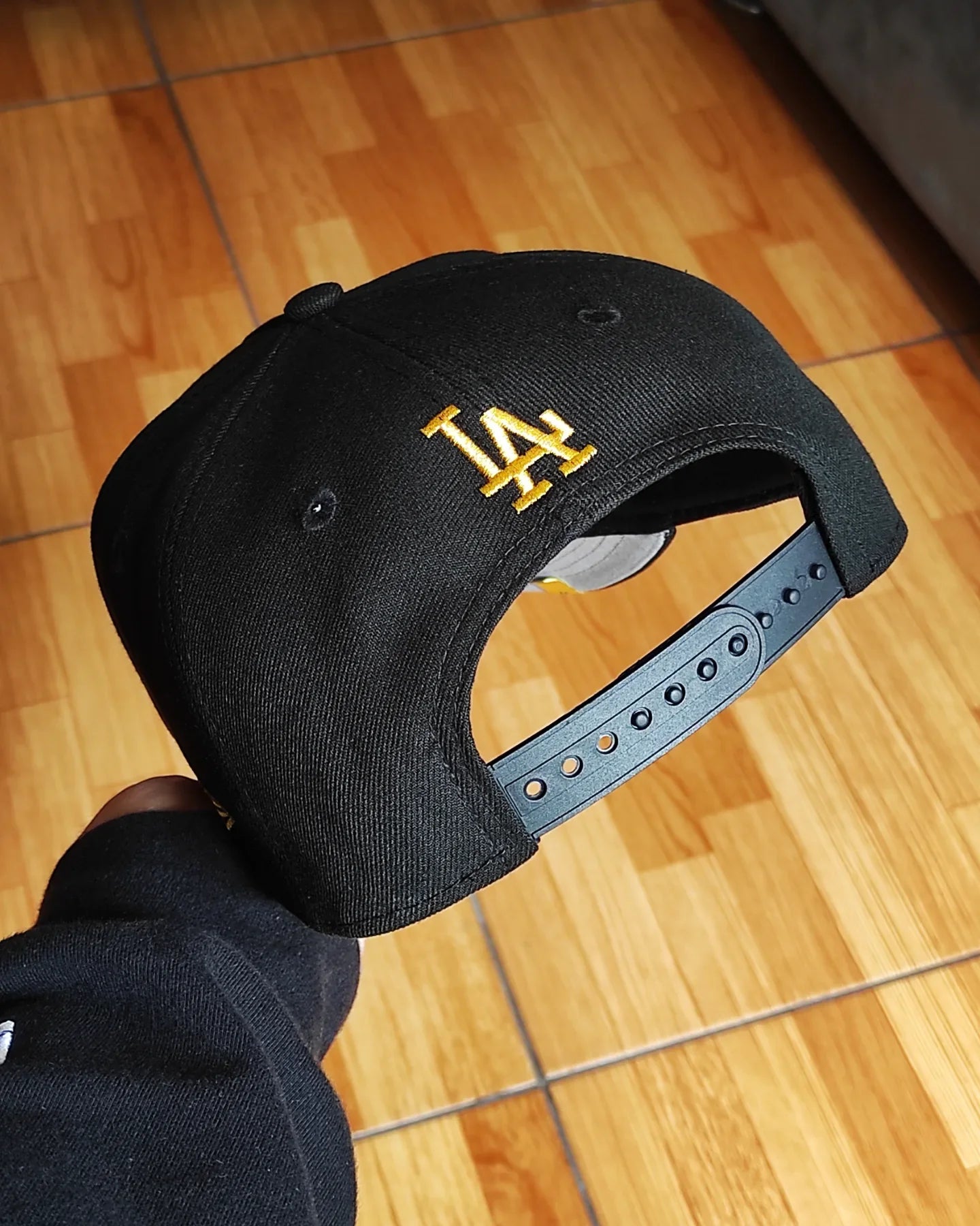 New Era Los Angeles Dodgers SCRIPT dorado premium 9 FORTY A-FRAME