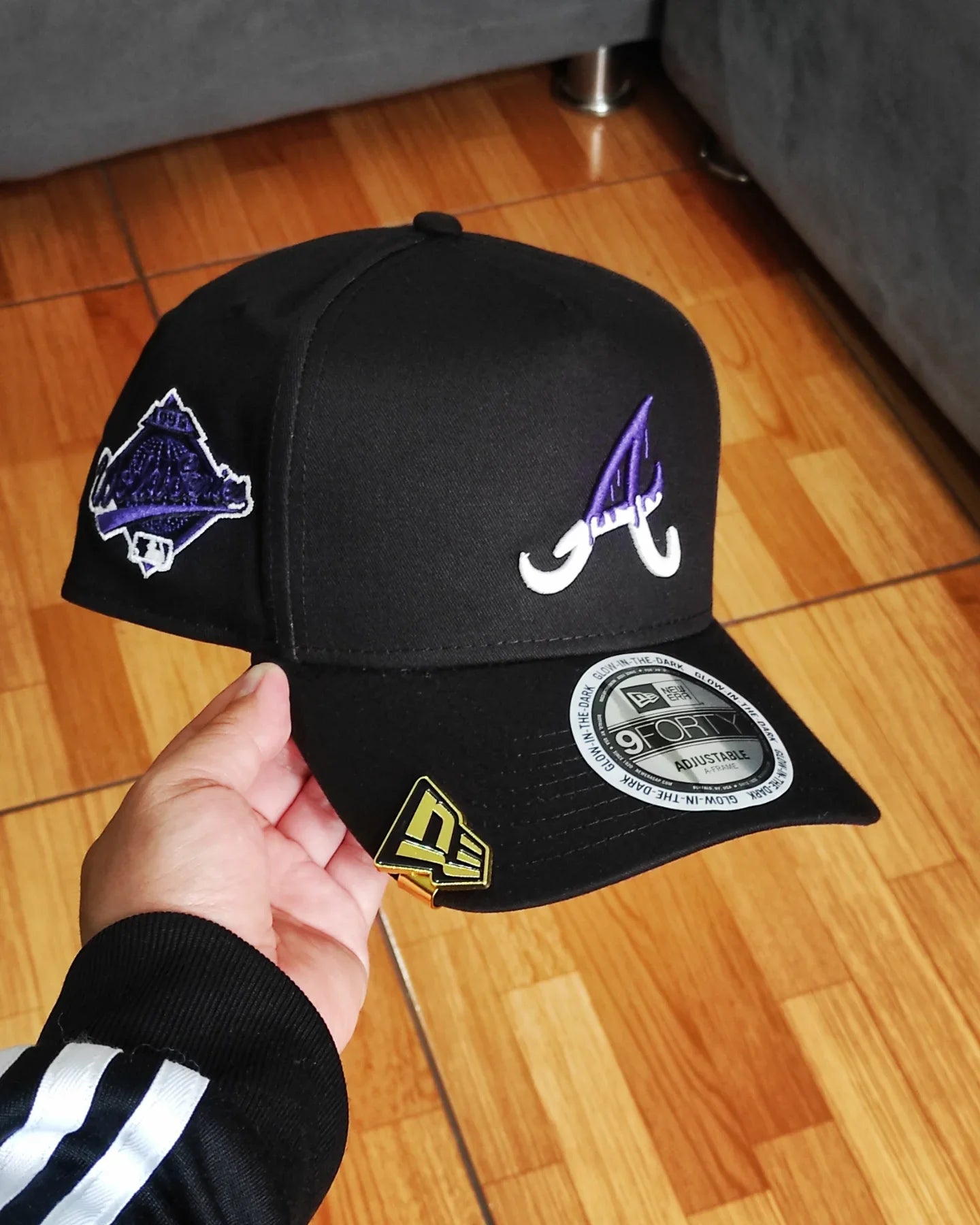 Gorra snapback New Era Atlanta Braves 'Drip' 9FORTY A-Frame