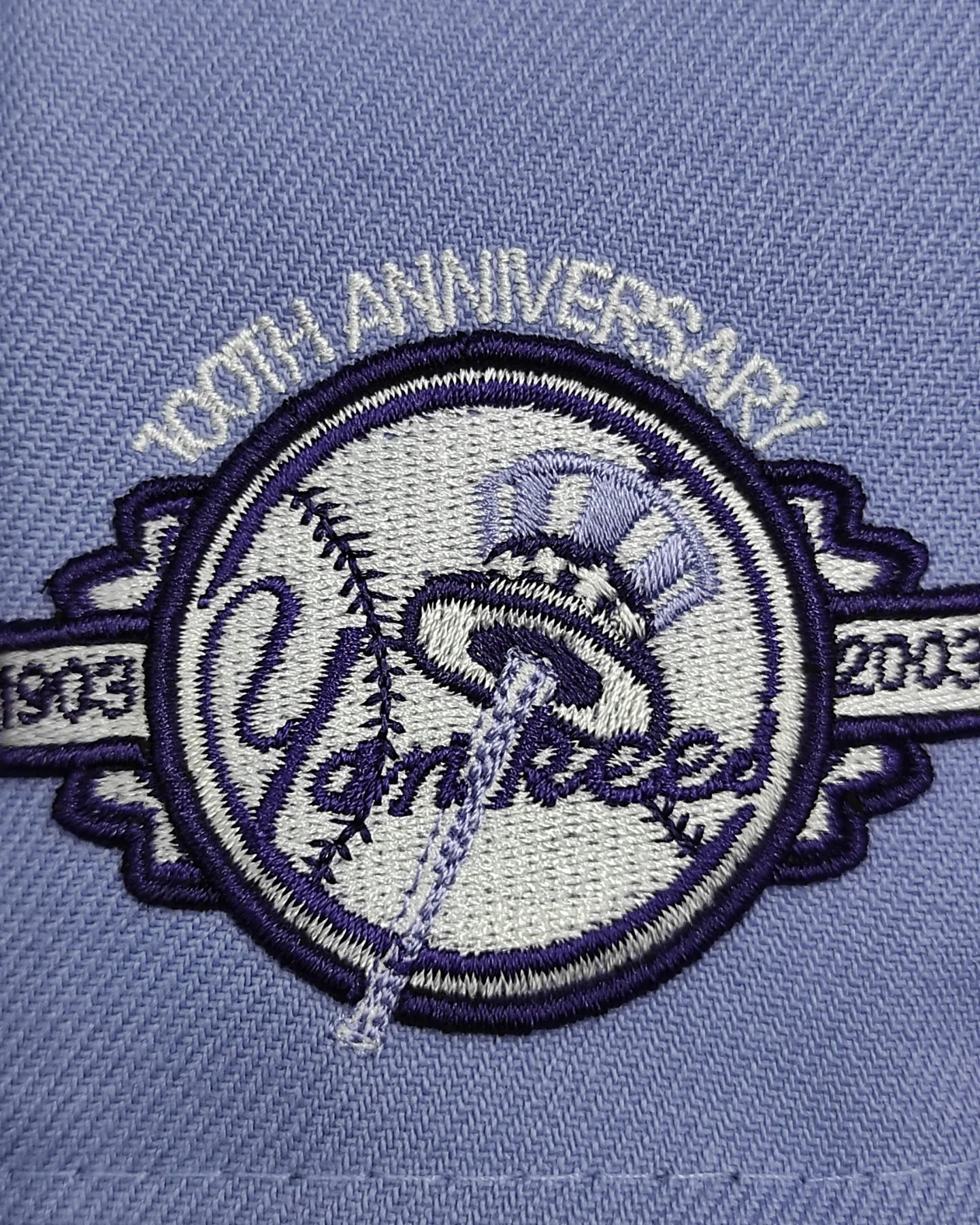 New Era New York Yankees 100 Aniversario lavanda 9 FIFTY Snapback