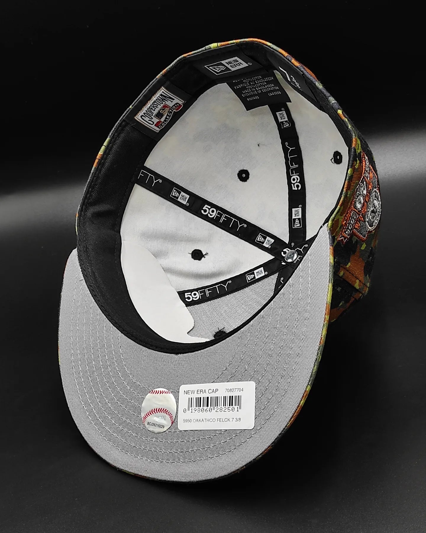 Gorra ajustada New Era Oakland Athletics 40 años 59fifty