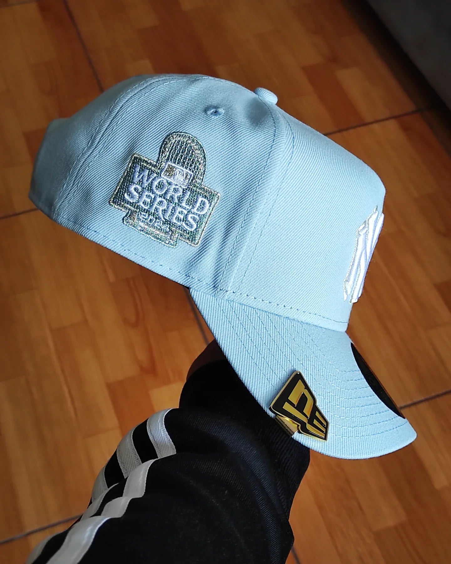 New Era New York Yankees Serie Mundial 2024 azul cielo 9 FORTY A-FRAME