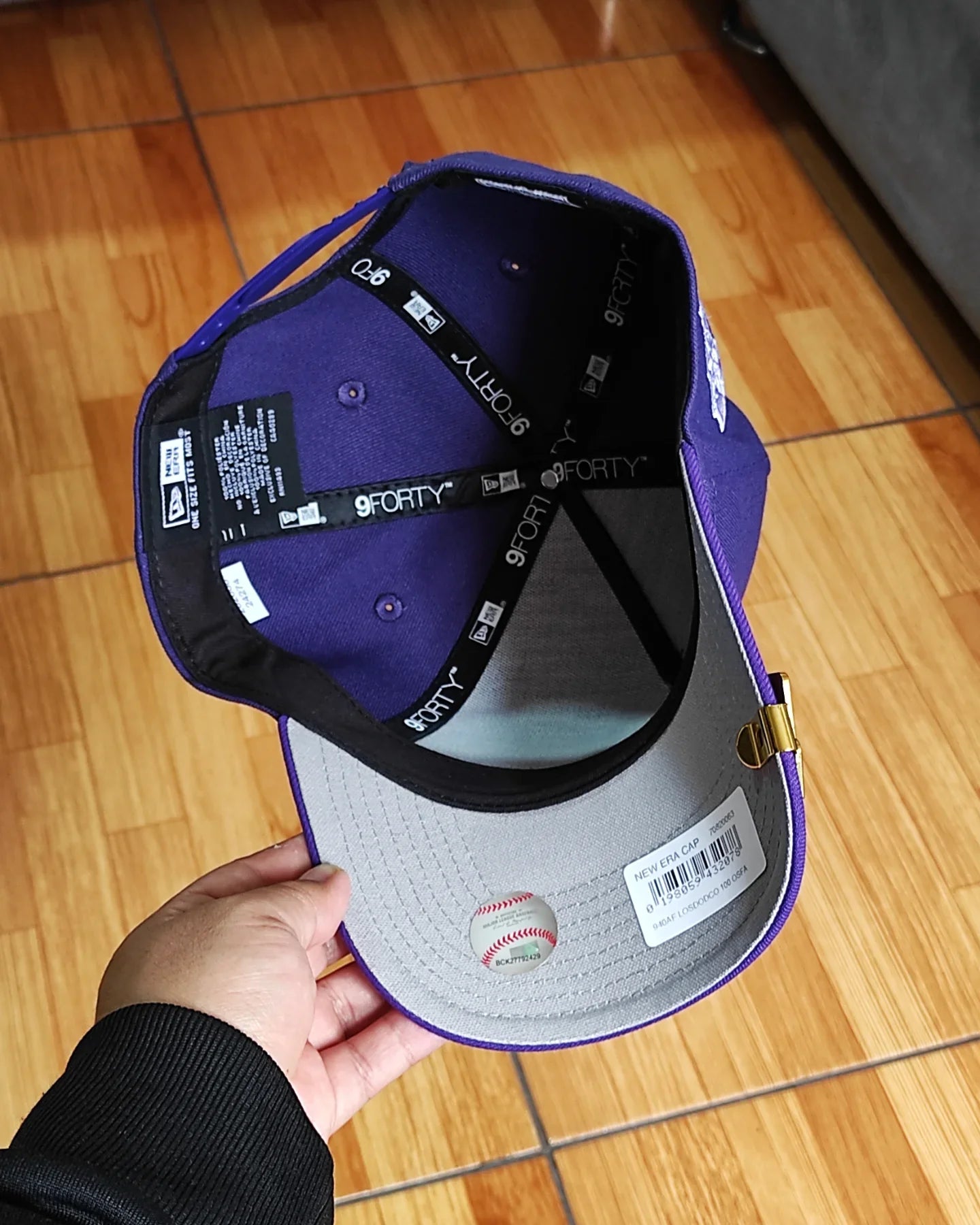 New Era New York Yankees Serie Mundial 1999 Morado 2 tonos 9FORTY A-FRAME