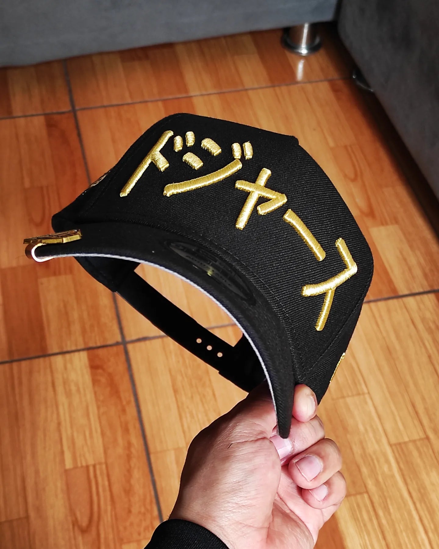 Gorra Snapback New Era Los Angeles Dodgers Ohtani Gold Metallic Prime Edition 9Forty A Frame