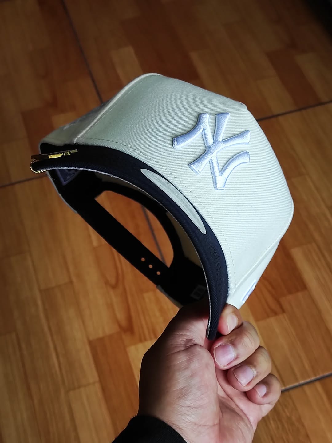 New era New York Yankees Serie Mundial 1999, gorra snapback A-FRAME 9forty azul marino cromada