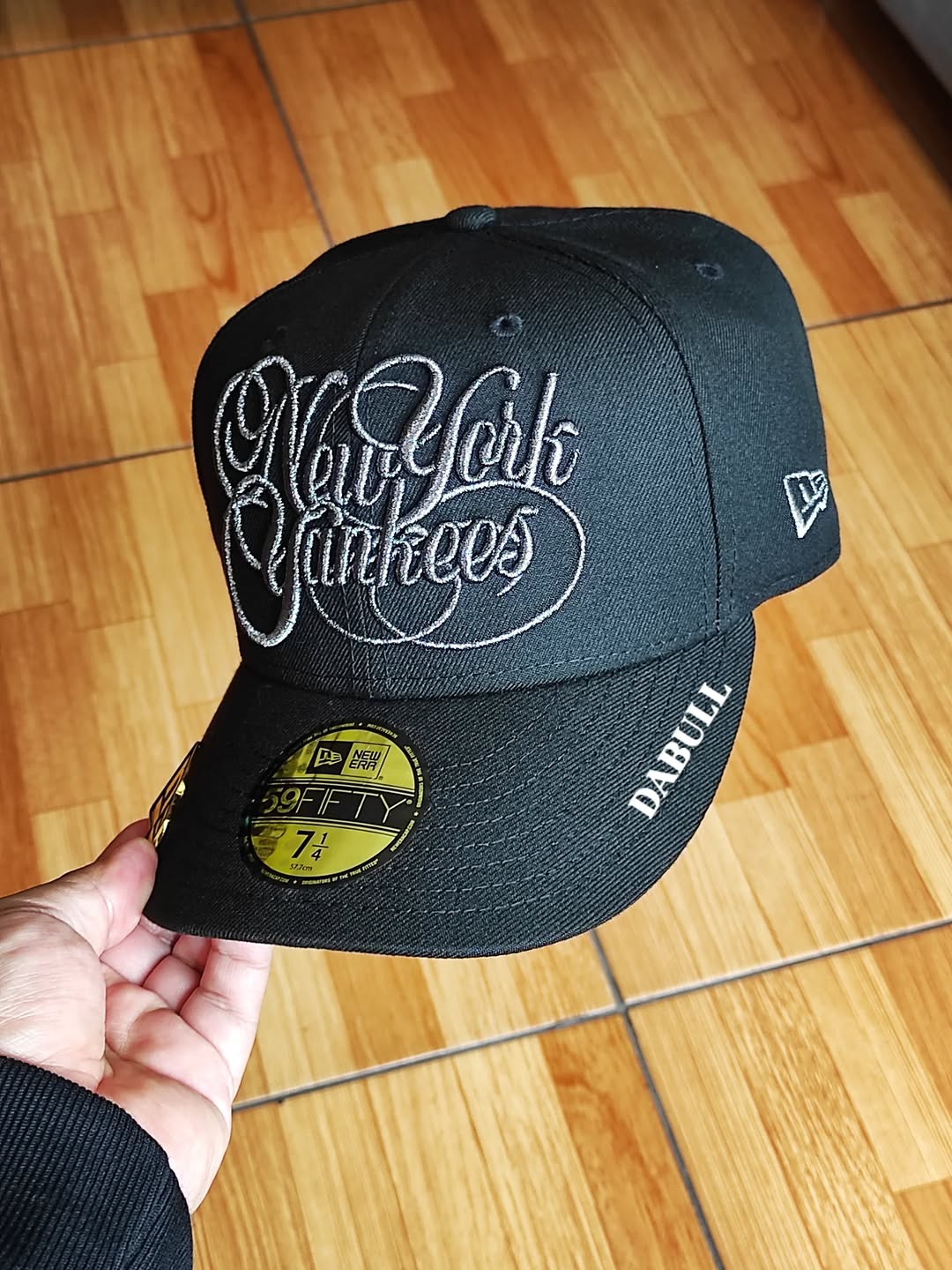 New Era New York Yankees script world series titanio negro 59FIFTY