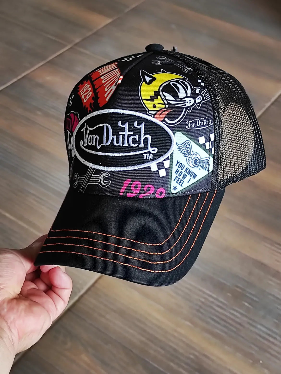 Vondutch trucker cap black edition