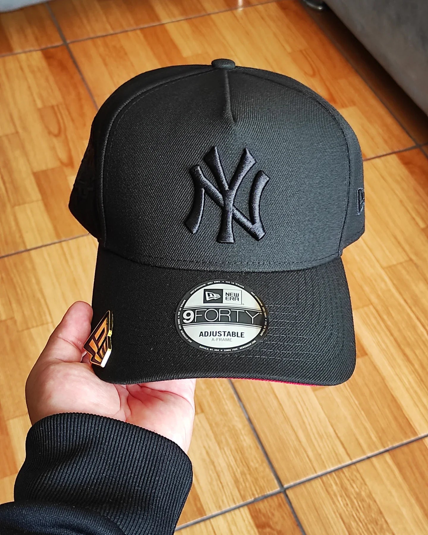 New Era New York Yankees Serie Mundial 1999 negro rojo 9FORTY A-FRAME