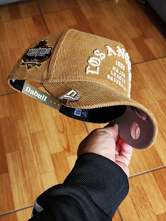 LOS ANGELES DODGERS 40º ANIVERSARIO CORDUROY NEW ERA 9FORTY A-FRAME