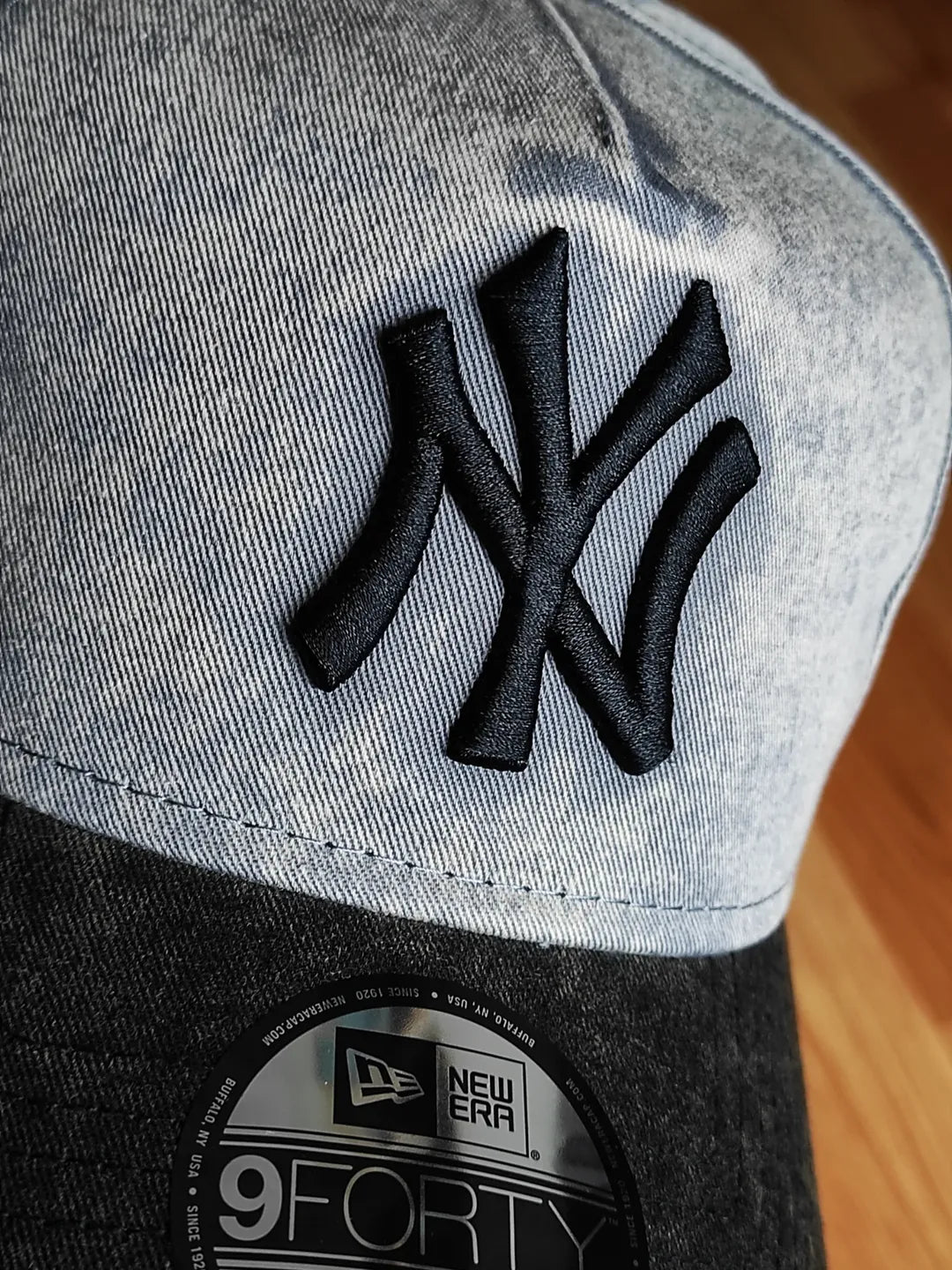 Gorra New Era 9FORTY A-Frame con broche de los New York Yankees