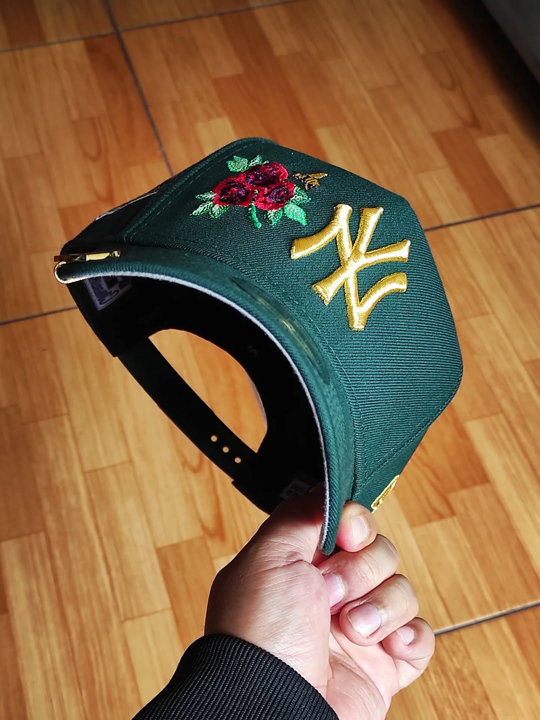 Gorra New Era New York Yankees World Series 1996 verde oscuro rosa 9forty A-FRAME