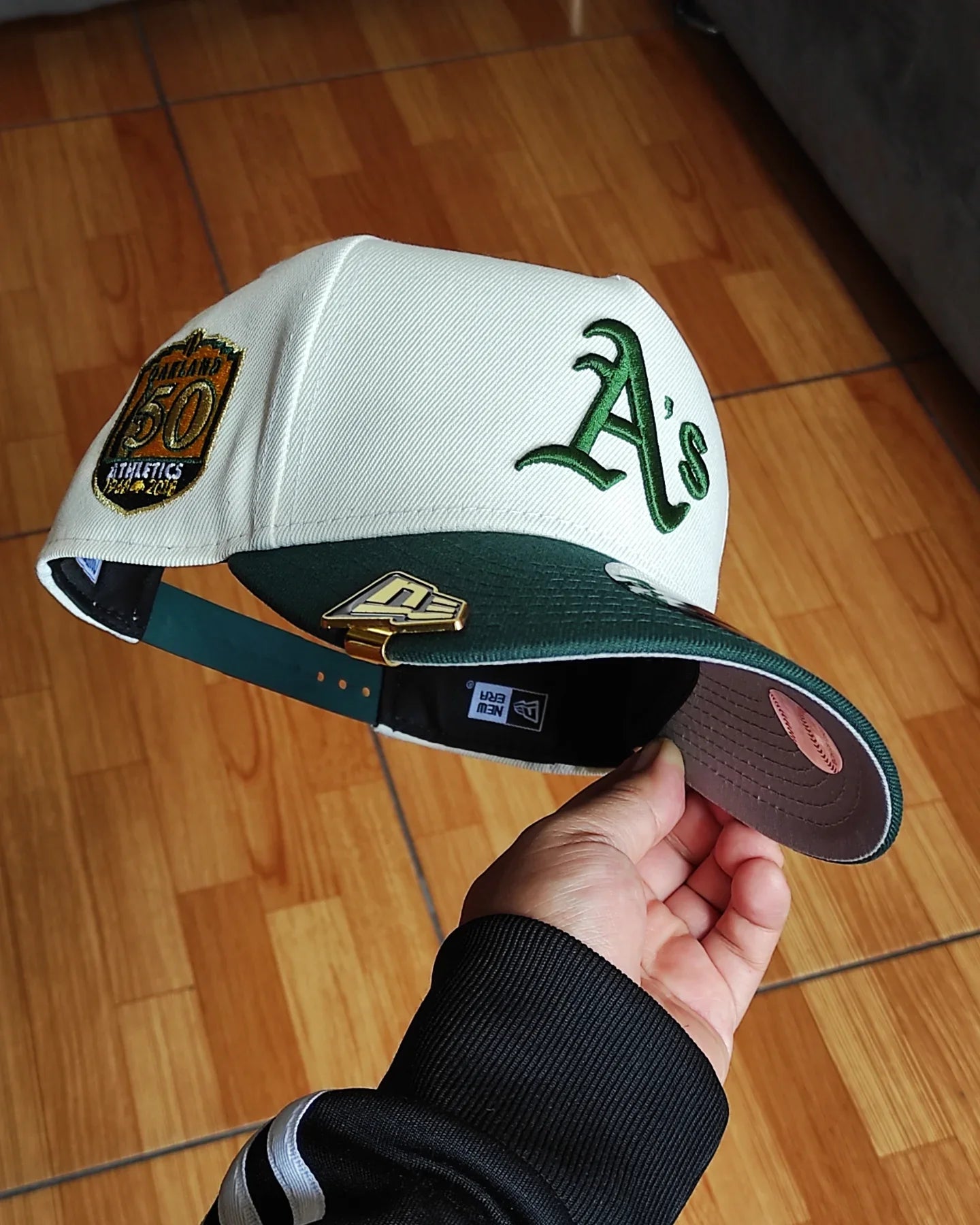 New Era Oakland Athletics 50.º aniversario bicolor 9FORTY A-FRAME