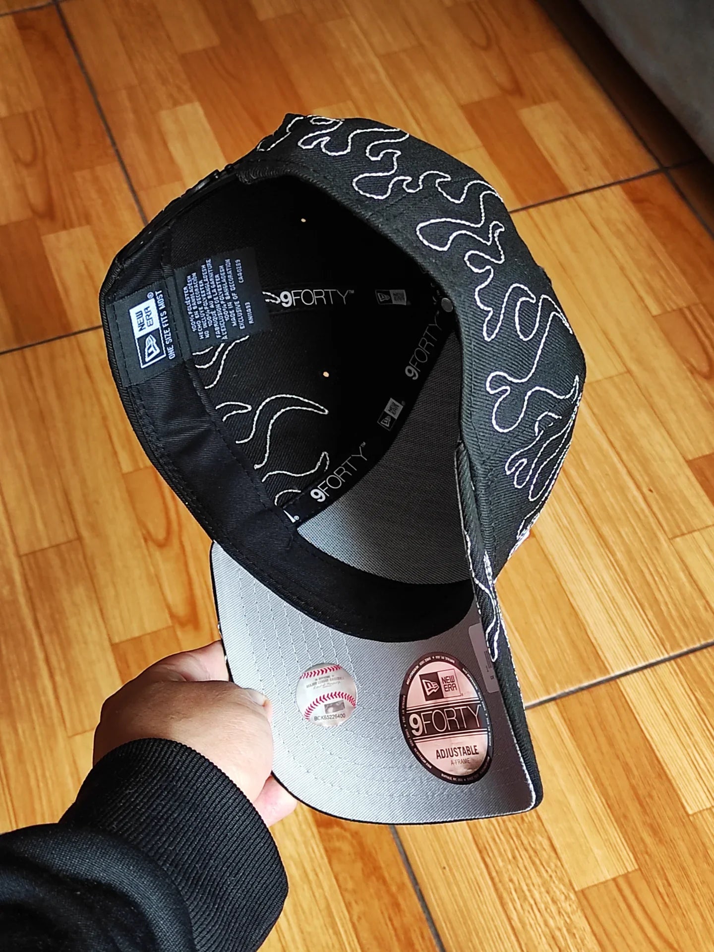 New Era New York Yankees llama negra 9 FORTY A-FRAME
