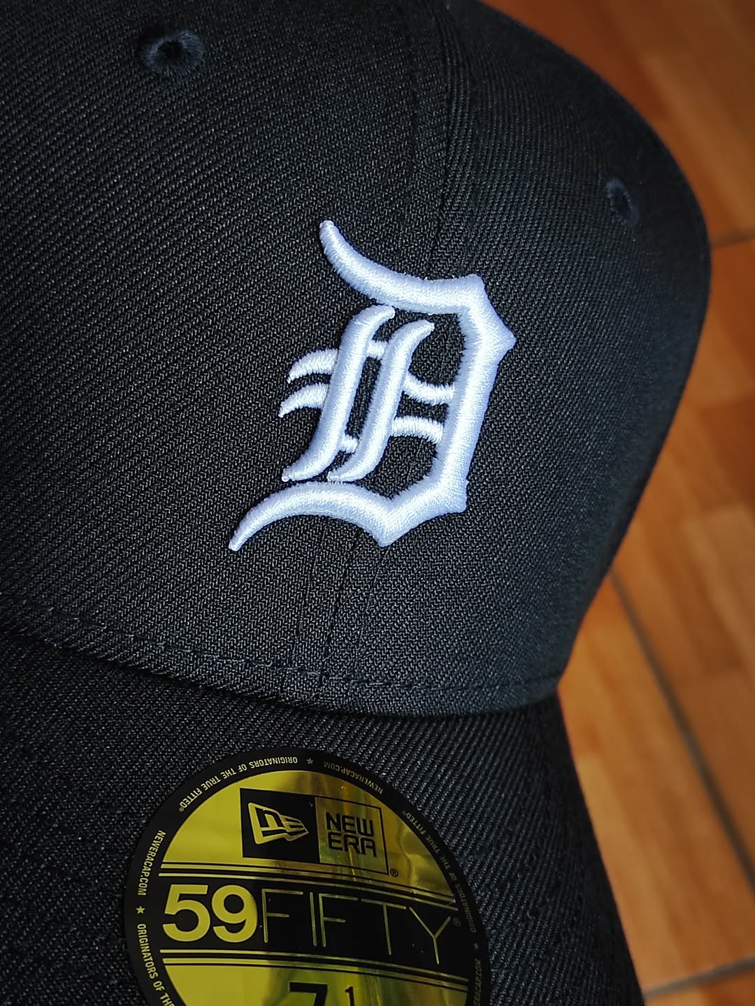 Gorra ajustada 59Fifty negra clásica de los Detroit Tigers de New Era