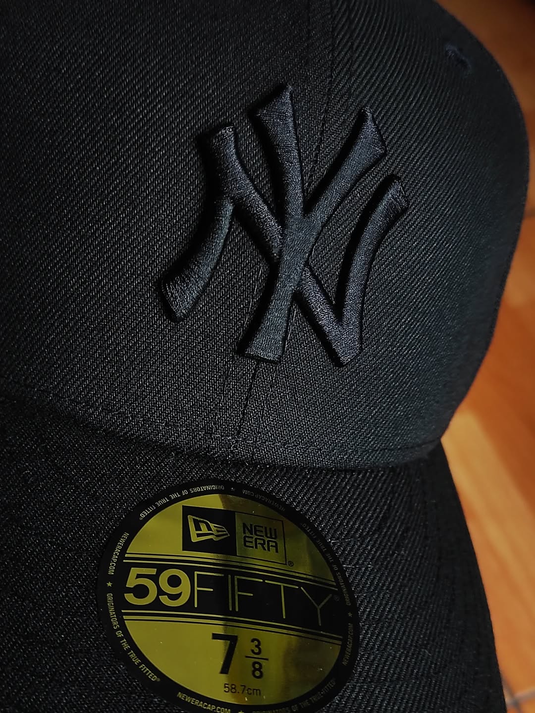 Gorra ajustada 59Fifty New Era New York Yankees World Series 1999 Edición Rosa Negro