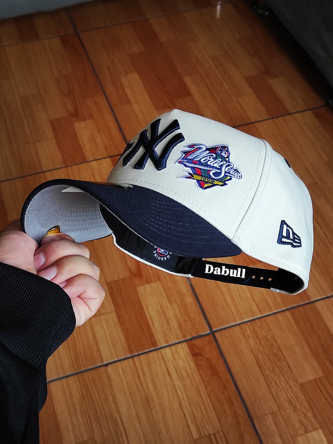 New Era Gorra 9Forty a-frame de los New York Yankees de la Serie Mundial