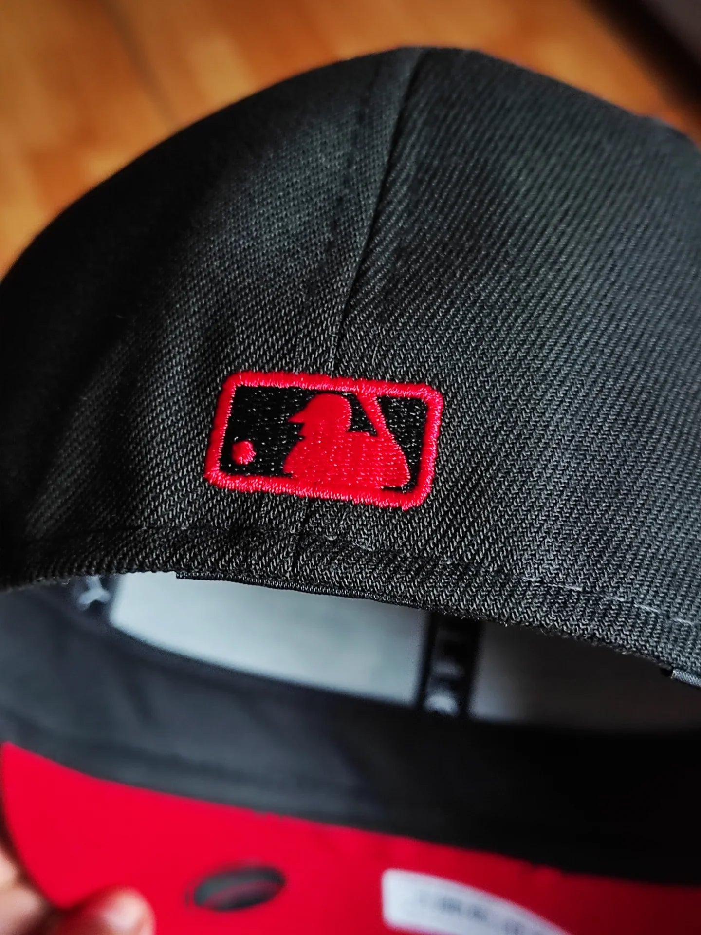 Gorra New Era Anaheim Angels 50th Anniversary Blackout Red Edition 59Fifty Fitted