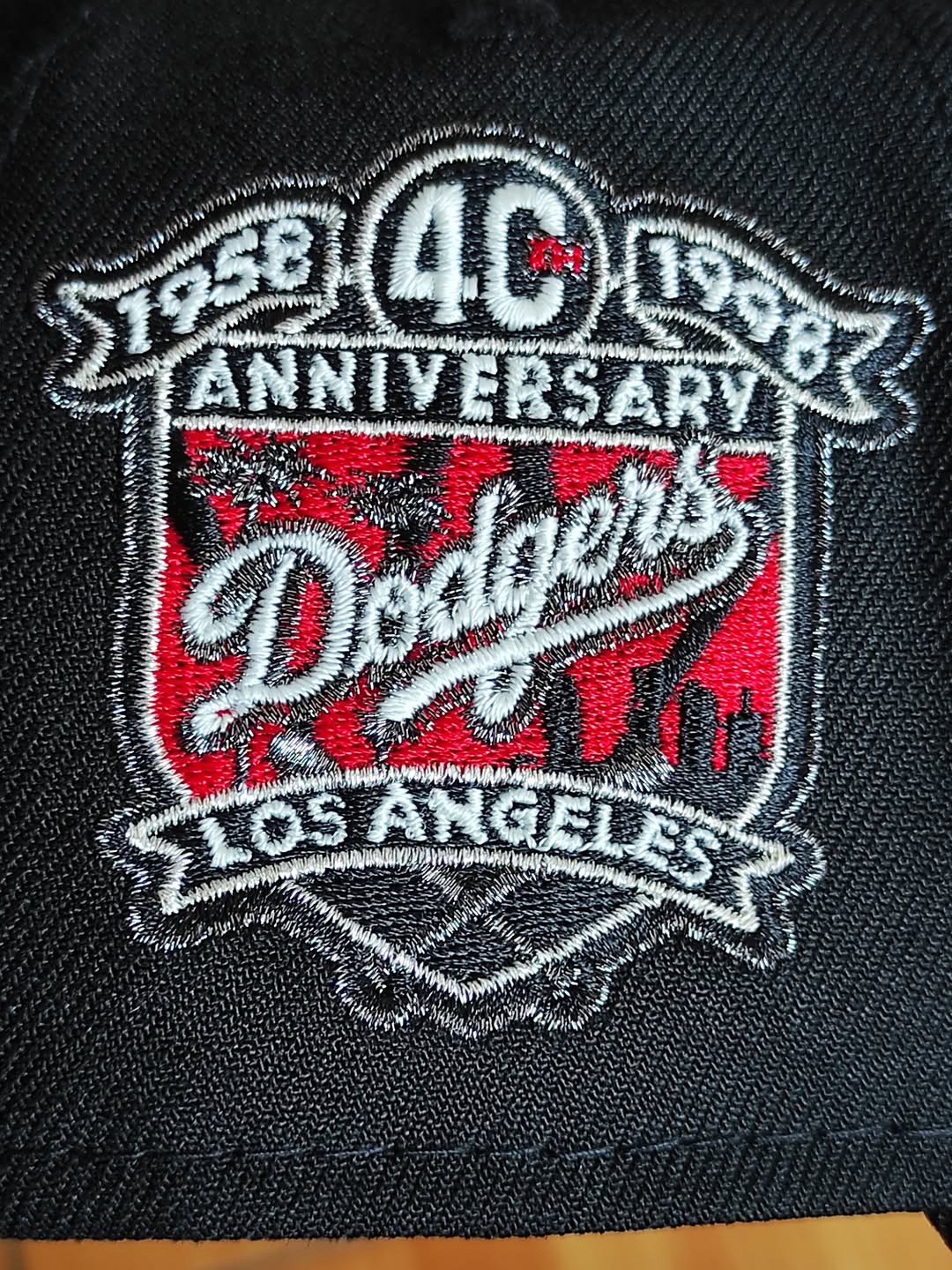 New Era Los Angeles Dodgers 40th aniversario 9Forty A Frame Snapback glow 🔦 brilla en la oscuridad