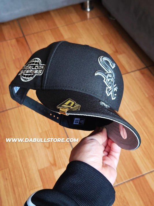 Gorra NewEra White Sox World Series Black 9fifty Snapback