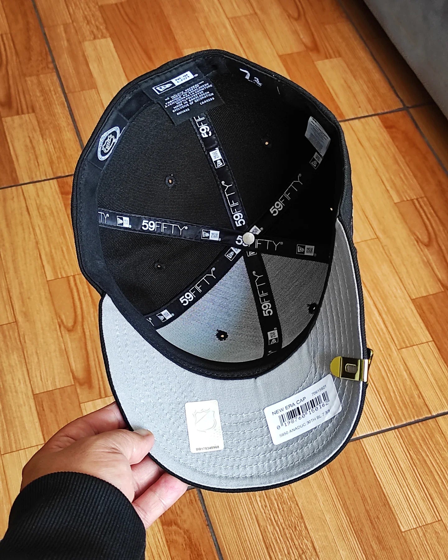 Gorra New Era Anaheim Ducks 30th Anniversary Black Prime Edition 59Fifty Ajustada