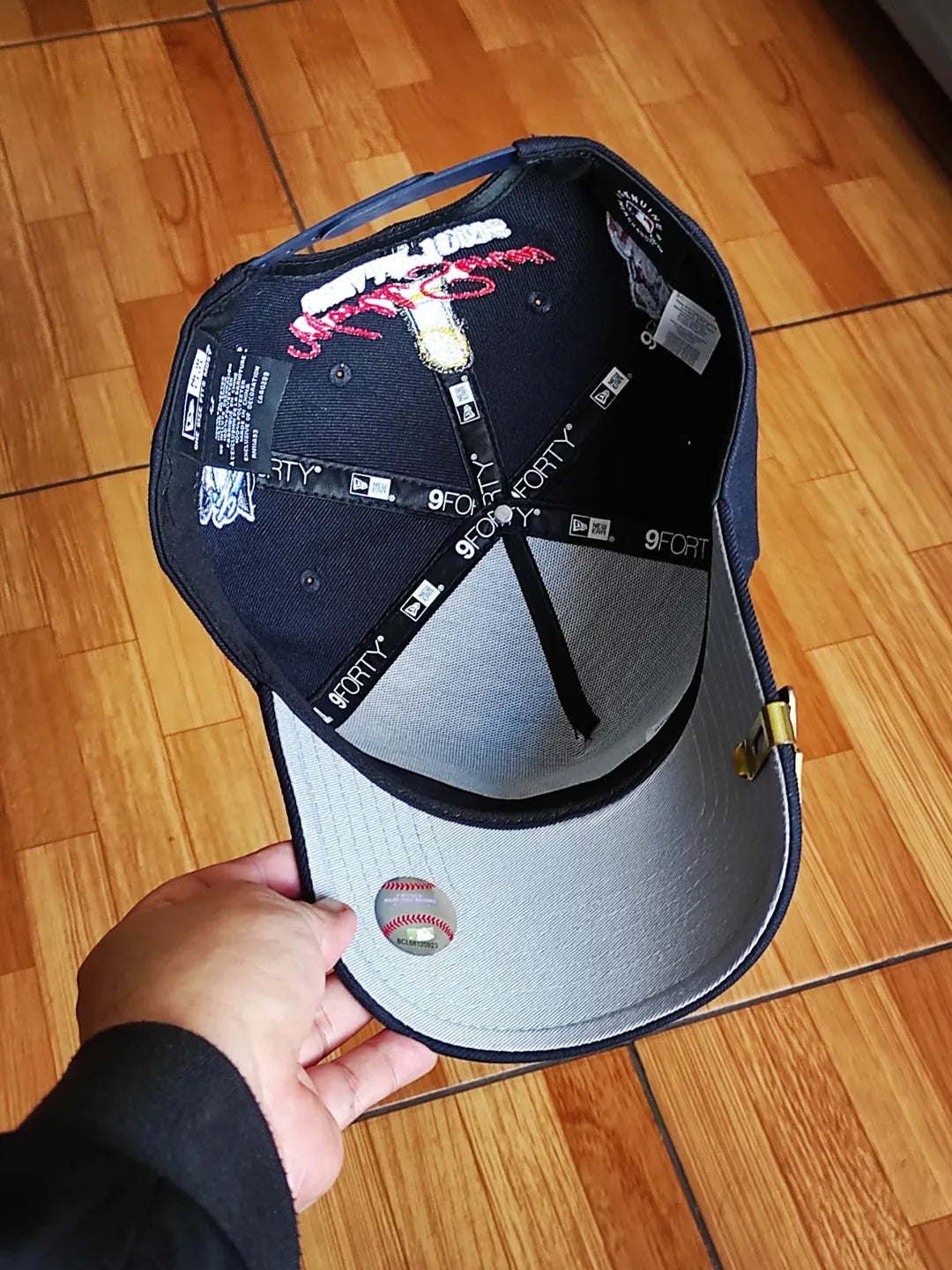 New Era New York Yankees MLB azul marino multi parche 9forty AFRAME