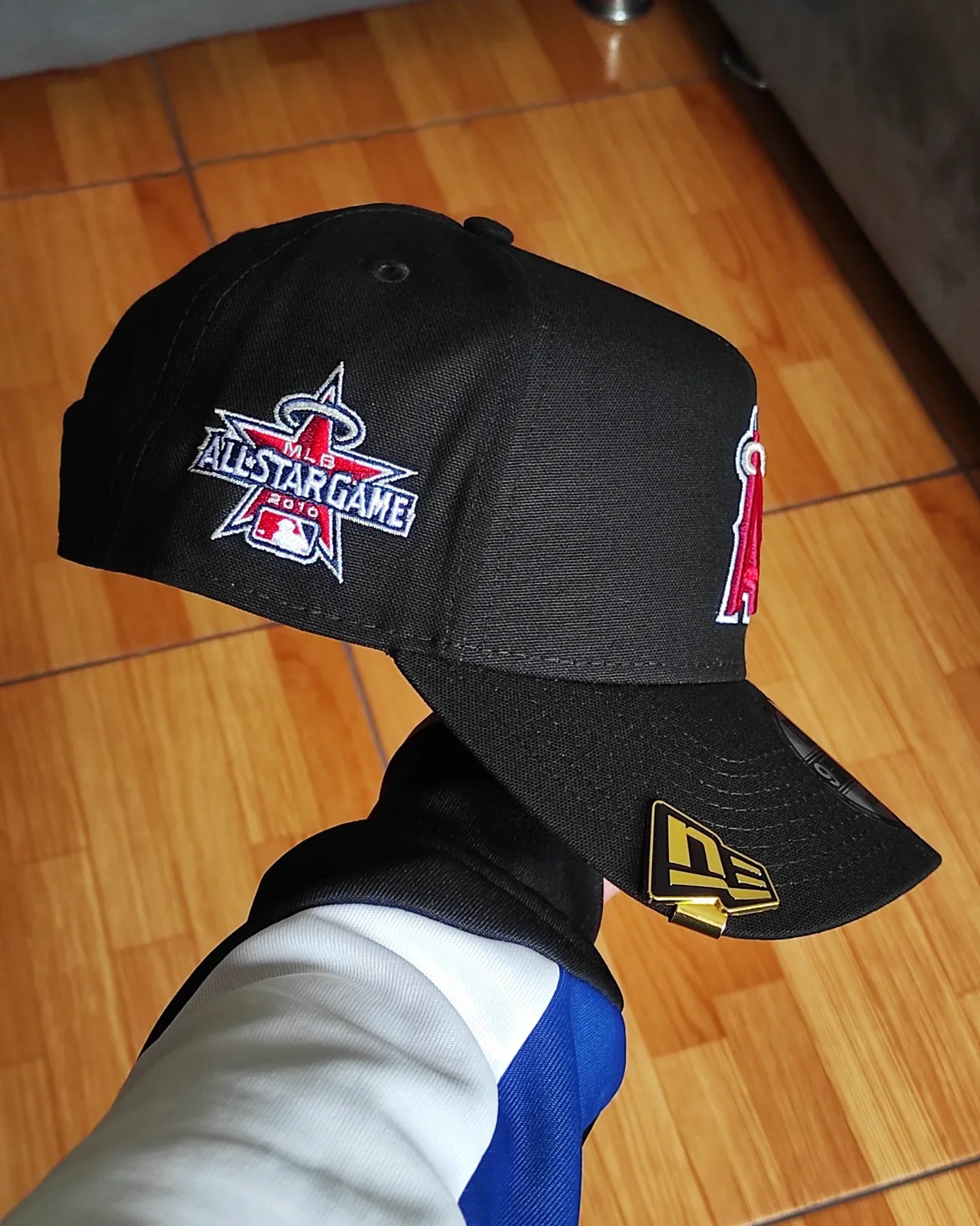 New Era Anaheim Angels All Star Game 2010 negra 9 FORTY A-FRAME