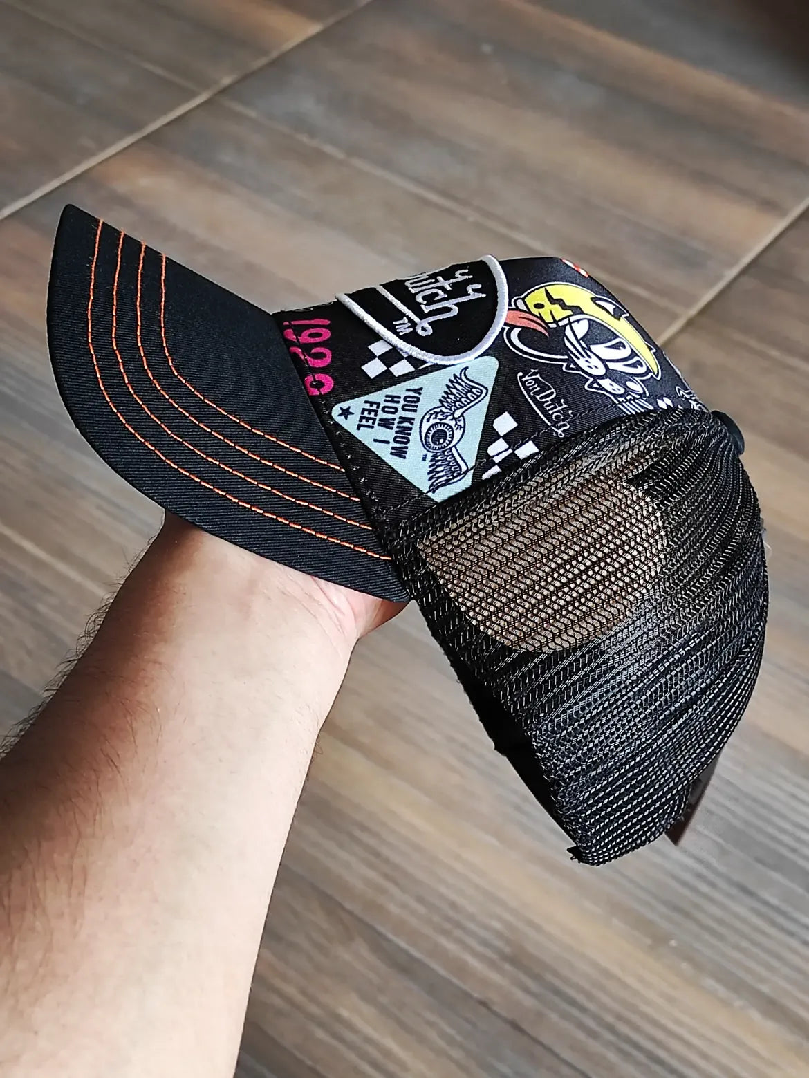 Vondutch trucker cap black edition