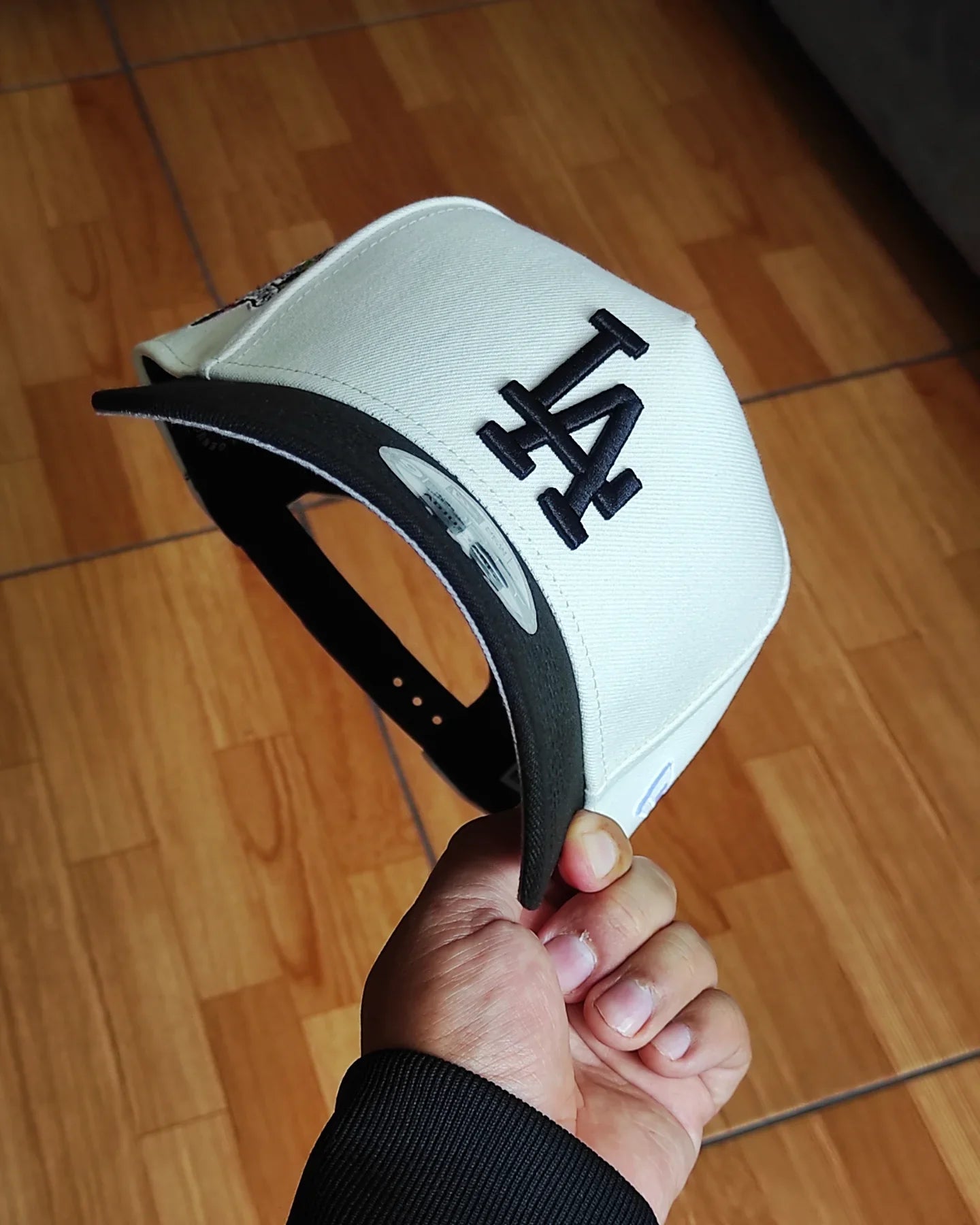 New Era Los Angeles Dodgers Chrome negro 9 FORTY A-FRAME
