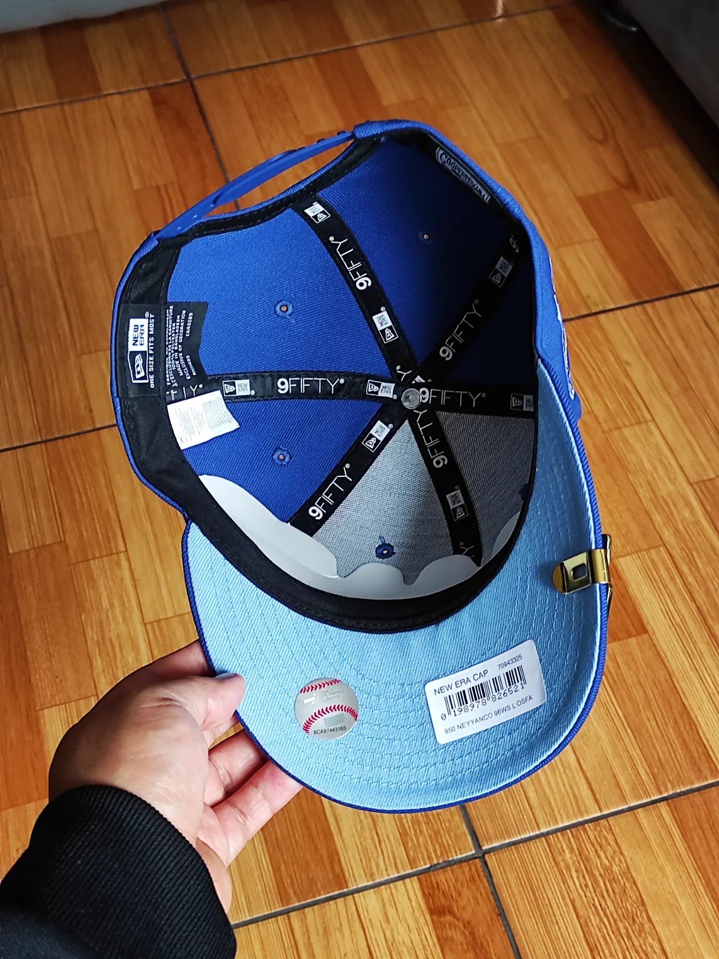 Gorra New Era New York Yankees 1996 World Series Royal Blue Edition 9Fifty Snapback