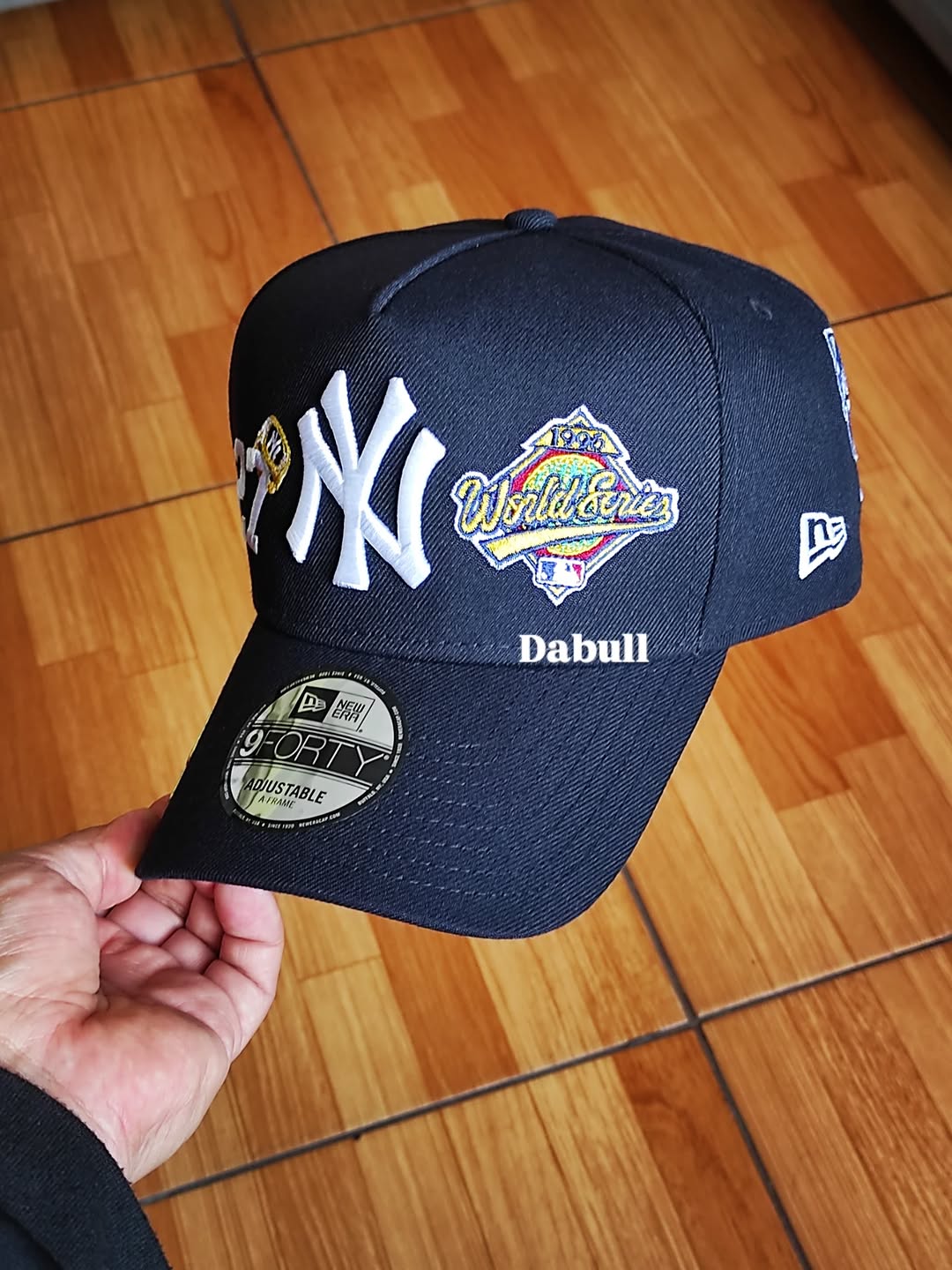 New Era New York Yankees MLB azul marino multi parche 9forty AFRAME