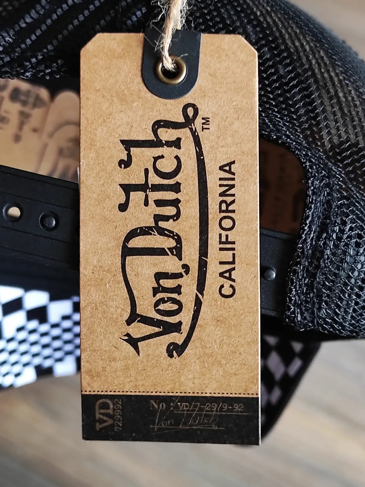 Vondutch trucker cap black edition