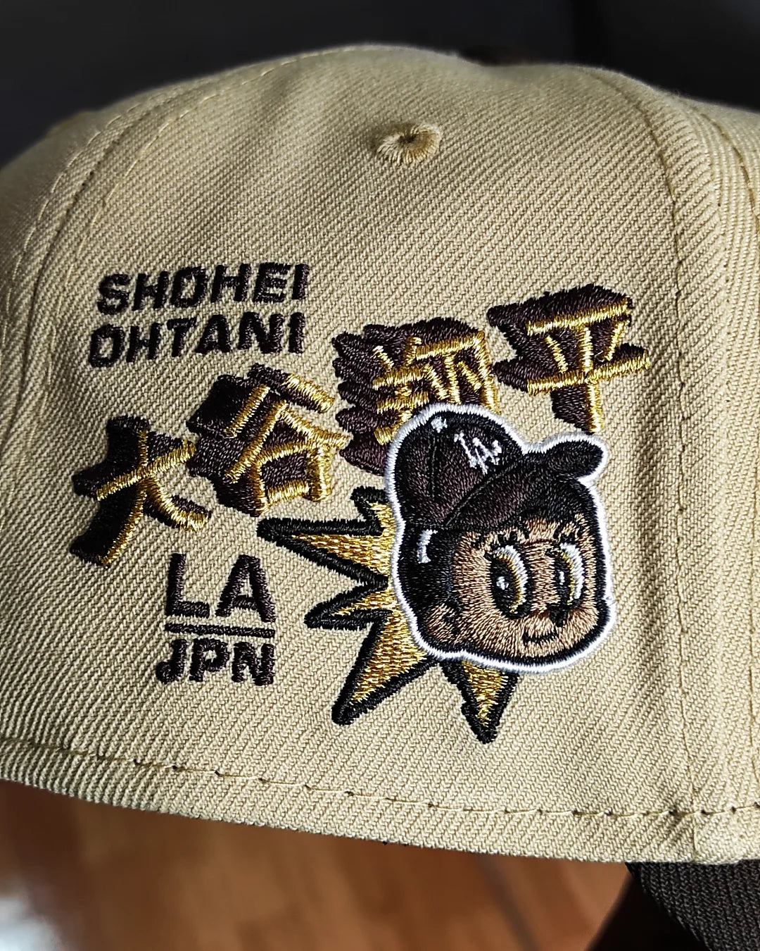 Gorra Snapback New Era Los Angeles Dodgers Ohtani Vegas Gold Two Tone Edition 9Forty A-Frame