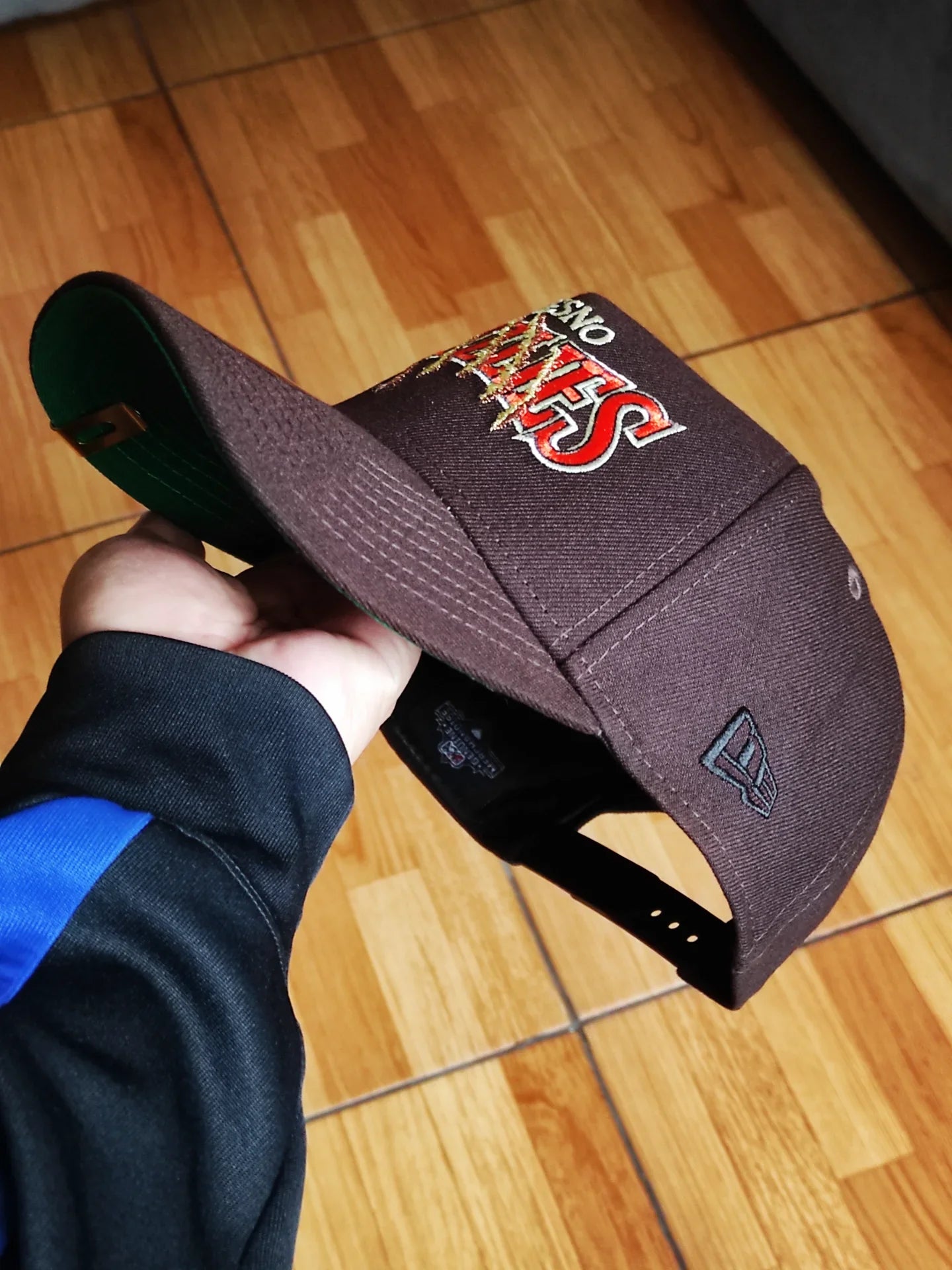 New Era Gorra de broche ajustable 9Forty A Frame Fresno Grizzlies Burnt Wood