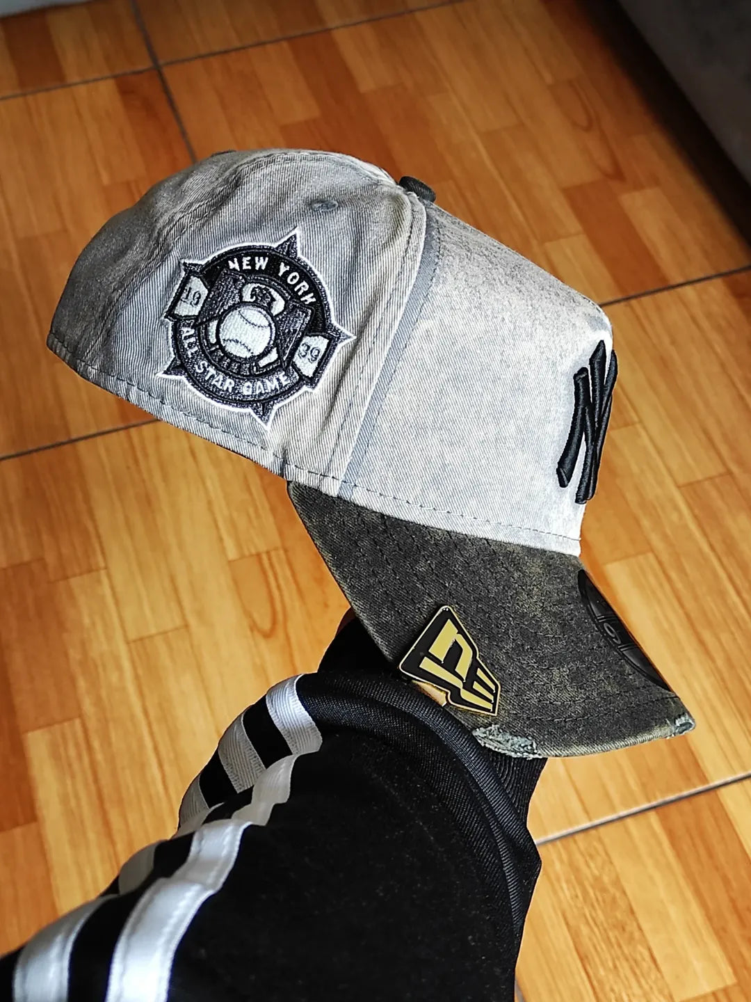 Gorra New Era 9FORTY A-Frame con broche de los New York Yankees