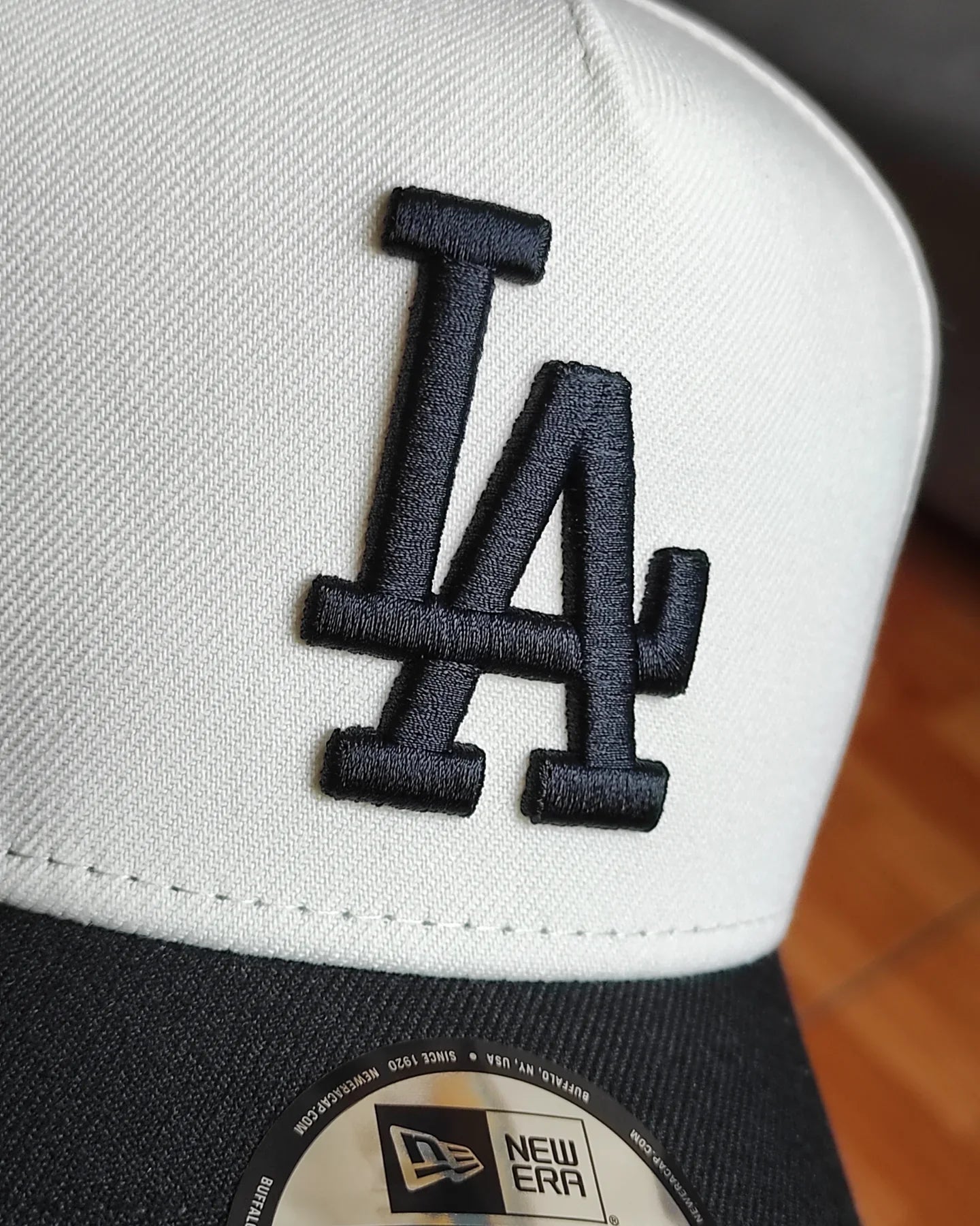 New Era Los Angeles Dodgers Serie Mundial 1999 Cromado negro 9 forty A-FRAME
