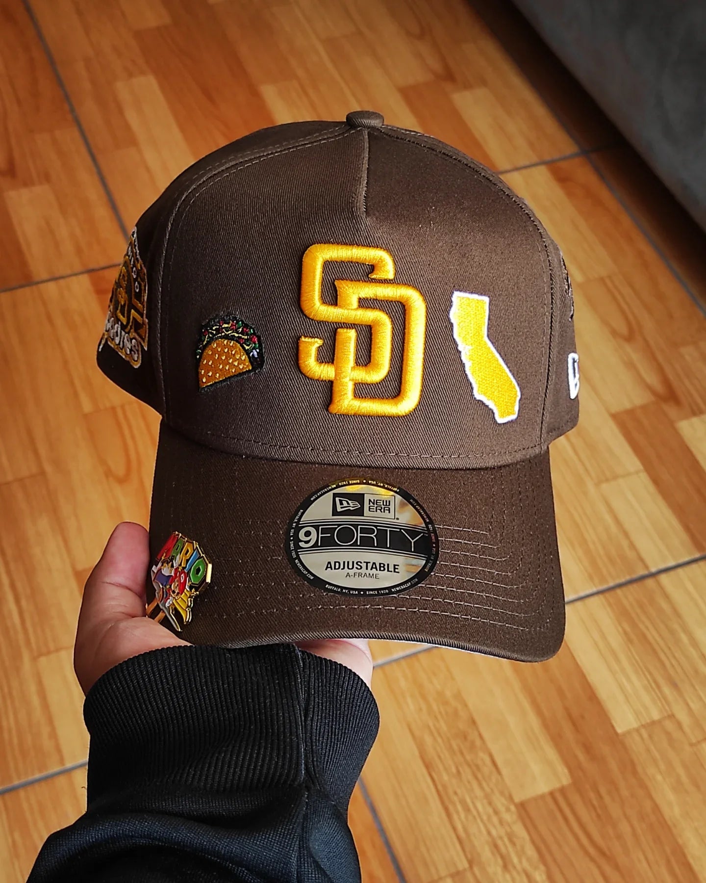 New Era San Diego Padres City Transt 🐻🌮 Marrón 9 Forty A-FRAME