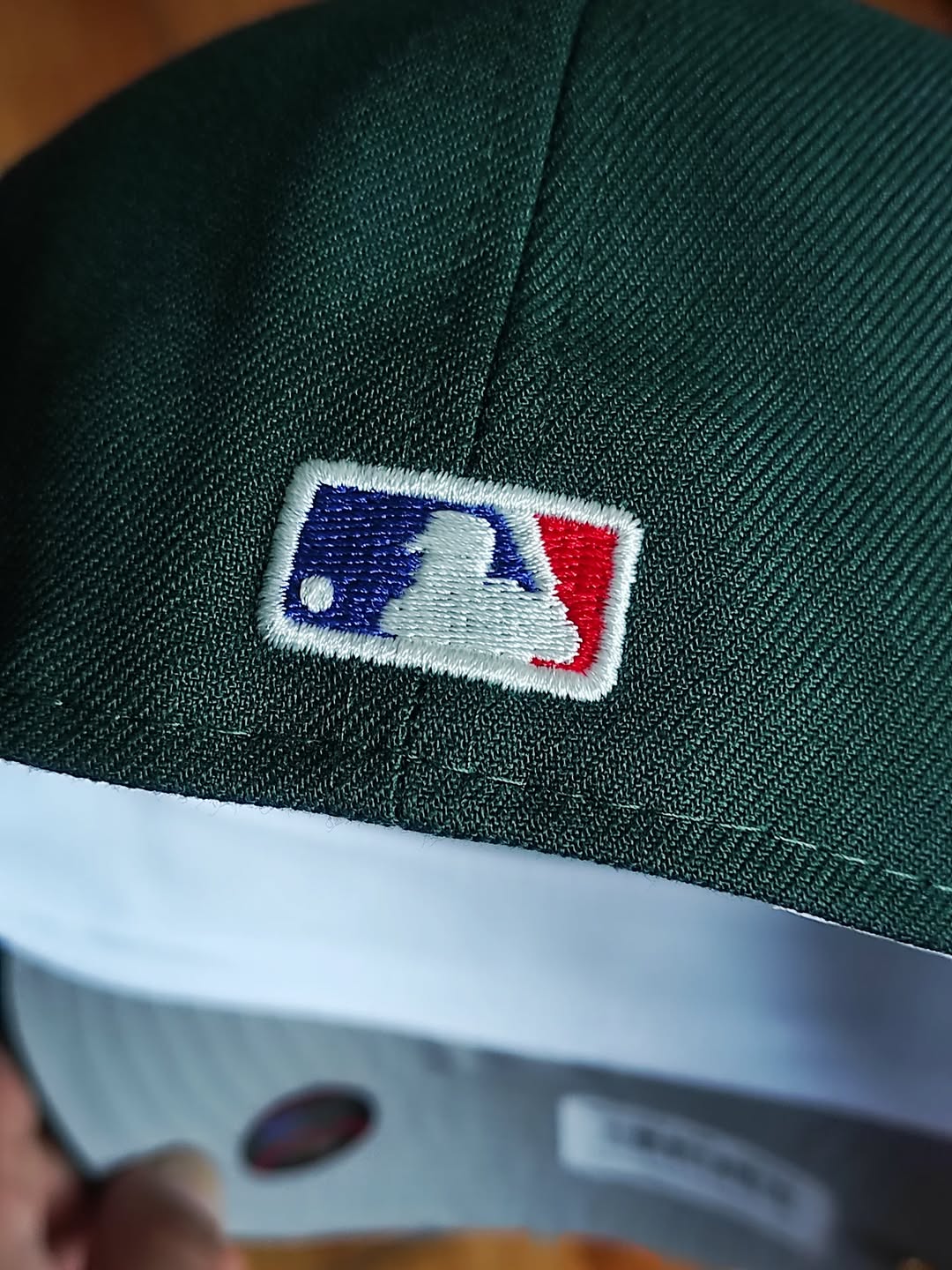 Gorra ajustada 59fifty New Era Los Angeles Dodgers verde oscuro viva