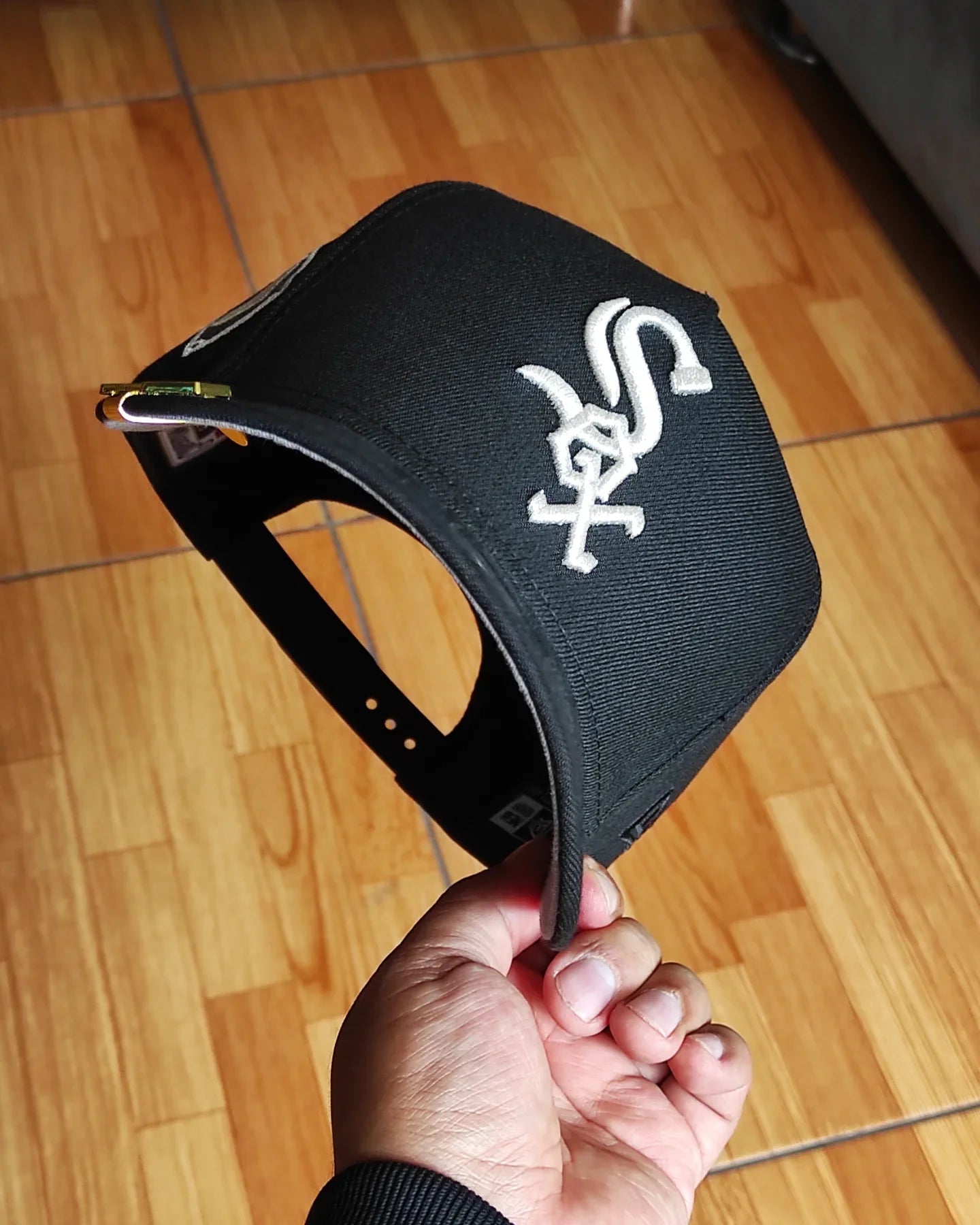 Gorra New Era Chicago White Sox Black Edition A Frame 9Fifty Snapback