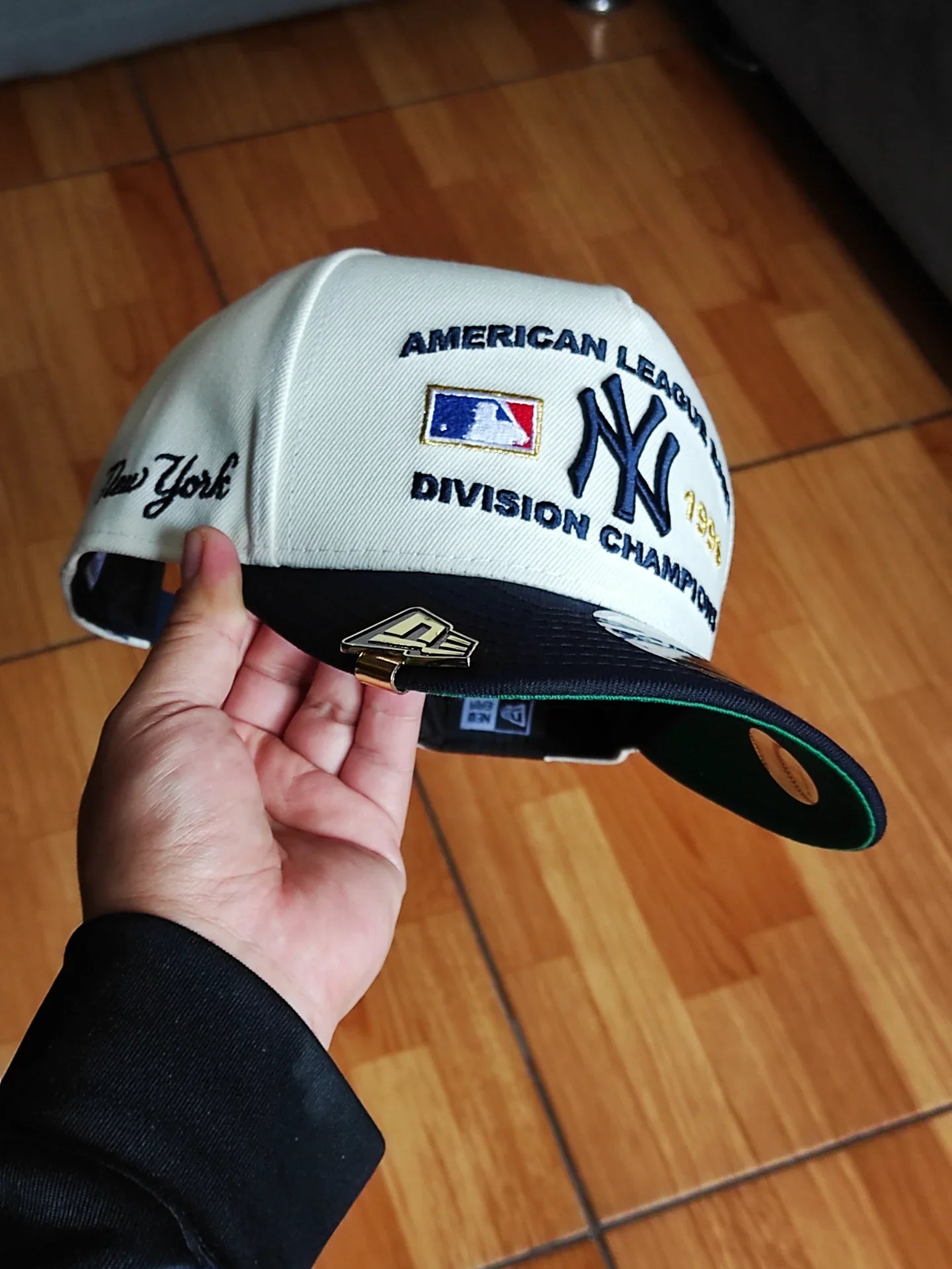 Gorra New Era New York Yankees MLB League Chrome Navy 9FIFTY AFRAME Snapback
