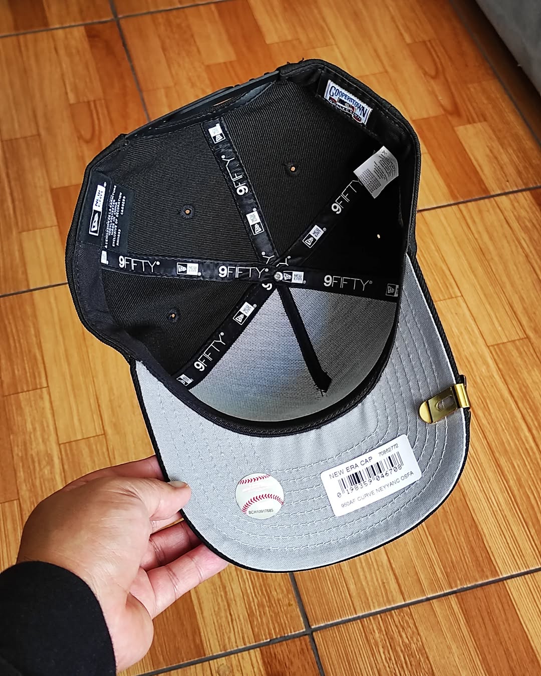 Gorra New Era New York Yankees World Series 1999 negra 9Fifty A Frame Snapback