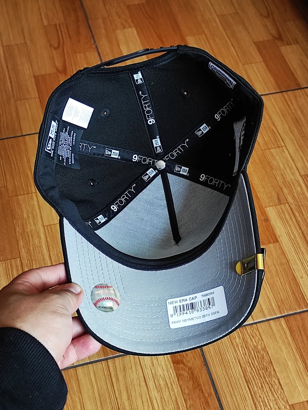 Gorra New Era New York Mets Spider Black Edition 9Forty A-Frame Snapback