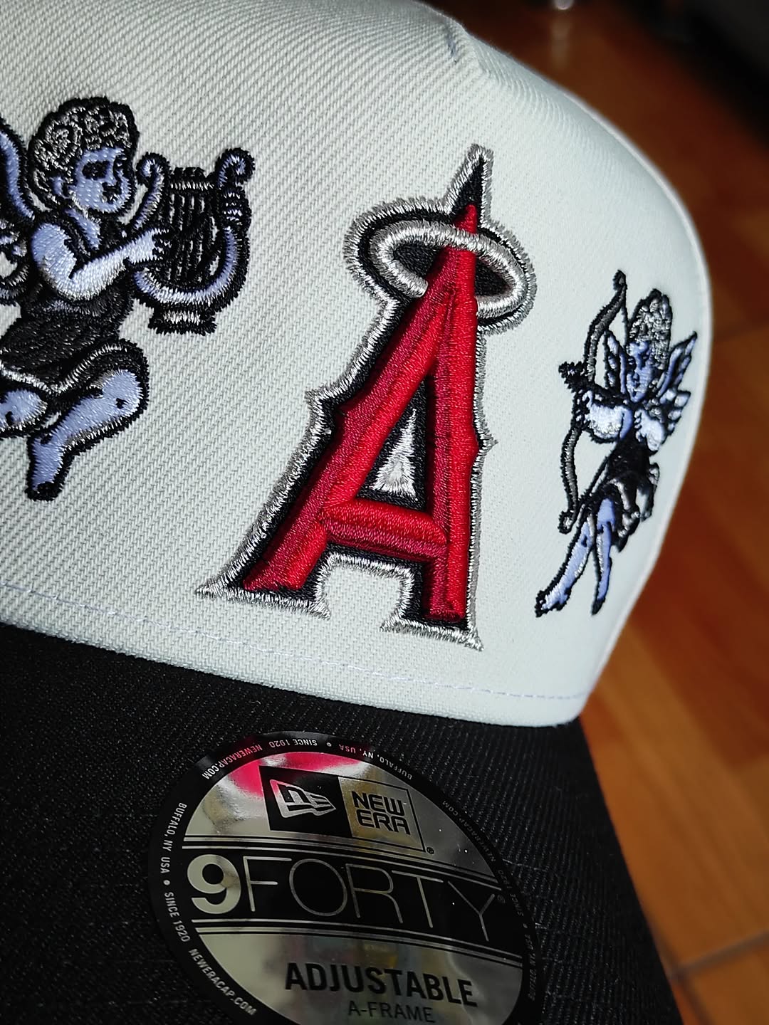 Gorra New Era Anaheim Angels Cupid 🏹 9FORTY A-FRAME