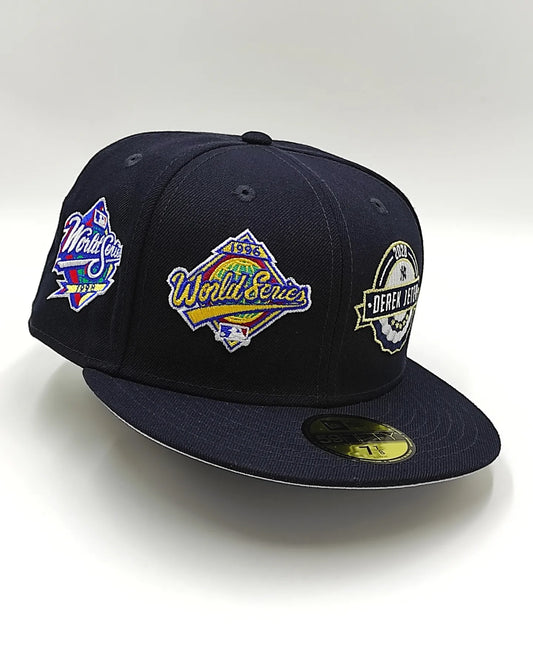 Gorra New Era 59Fifty MLB New York Yankees Derek Jeter 2021 Hall Of Fame World Series ajustada