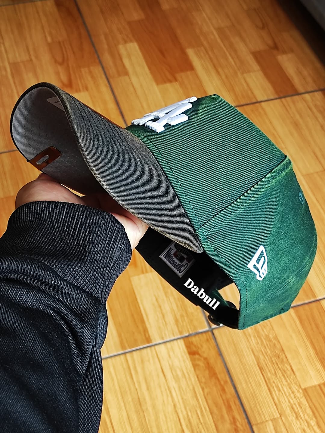 Gorra snapback A-FRAME 9FORTY New era Los Angeles Dodgers DENIM verde