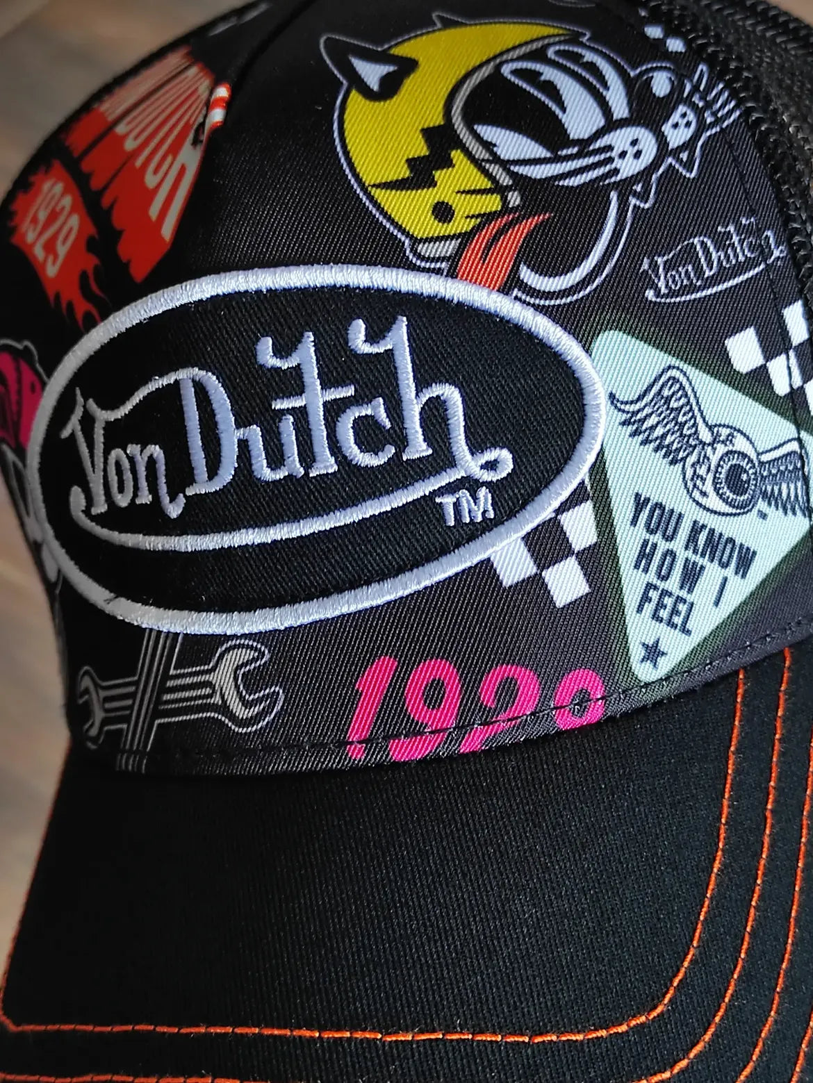 Vondutch trucker cap black edition